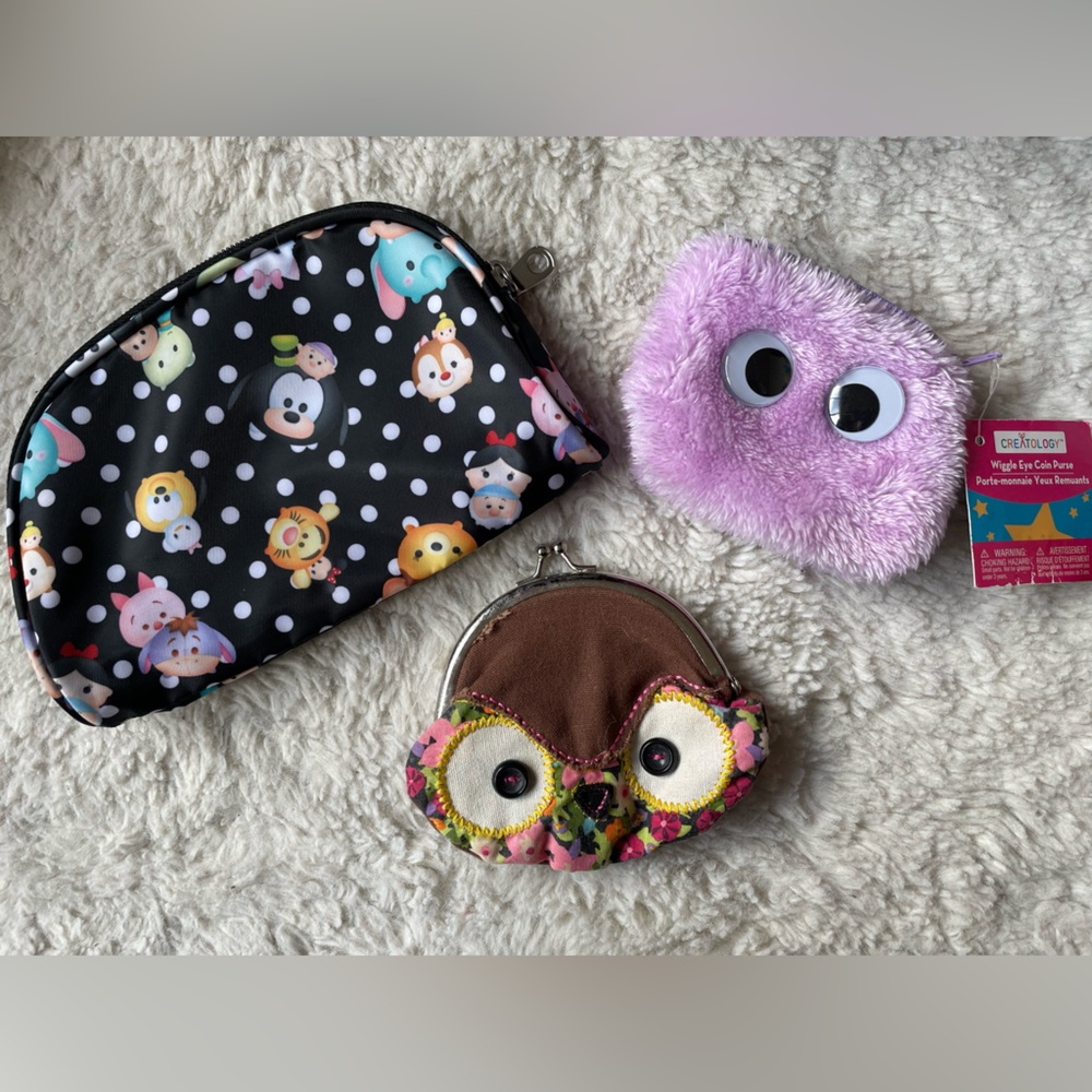 Kid’s coin purse lot of three